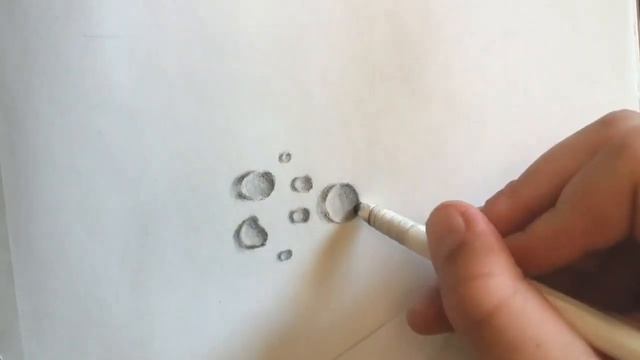 How to draw water drops easily. How to draw dew. смотреть онлайн