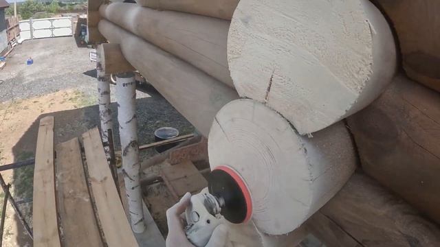 Банька. Шлифовка и обработка торцов. Красивая и надежная защита. смотреть онлайн