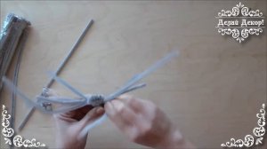 Большой паук своими руками из пушистой проволоки. Паук и паутина.  Делай Декор!