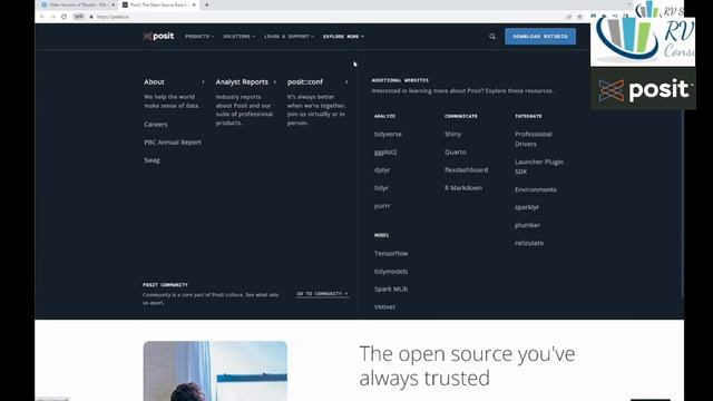 Rstudio es ahora Posit !! Cambios e integraciones con R y Python | Estadistica Software смотреть онлайн