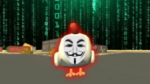 встретил читера в чикен ган/chicken gun