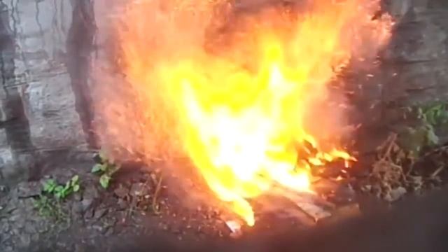 Кинули в огонь БОЕВЫЕ ПАТРОНЫ. НА ГРАНИ. Не повторять!! (Throw into the fire with live ammunition) смотреть онлайн
