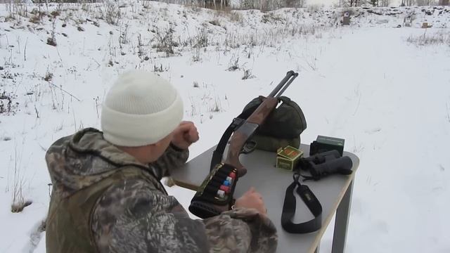 Пристрелка коллиматорного прицела на ИЖ-94. смотреть онлайн