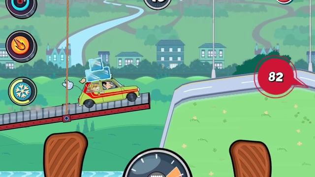 MR BEAN SPECIAL DELIVERY - Gameplay Walkthrough Part 3 - Mr Bean Mountain Snow Levels смотреть онлайн