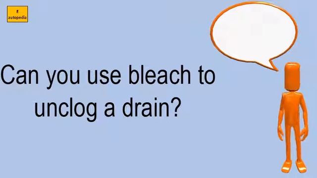 Can You Use Bleach To Unclog A Drain? смотреть онлайн