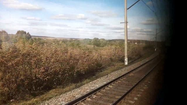 Большая Московская Окружная Железная Дорога БМО РЖД. ЭР2Р 7023. Маршрут : Жилёво - Куровская.