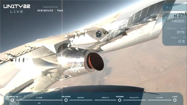 VirginGalactic Full Первый полет в Космос. Путешествие в космос. смотреть онлайн