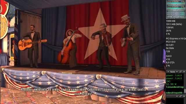 Bioshock Infinite Native Test 48fps NVENC x64 + Sound (Core i3 8350K) + Nvidia 410.57 смотреть онлайн