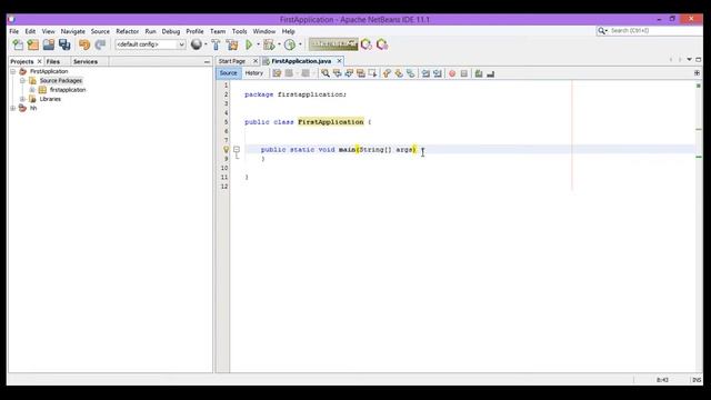 Java First Simple Program смотреть онлайн
