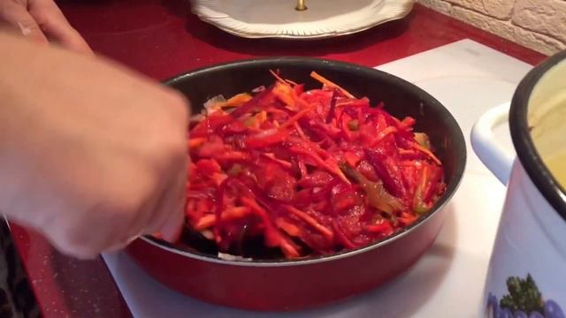 КАК ПРИГОТОВИТЬ БОРЩ / кулинарный влог/ мой рецепт смотреть онлайн