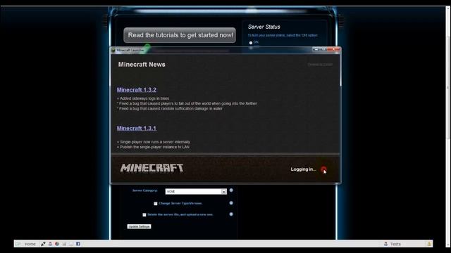DP Tutorial - Installing Minecraft server on the Server Hosting using auto-installer смотреть онлайн