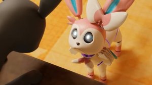 One night with Sylveon _ Halloween Pokémon 3D animation