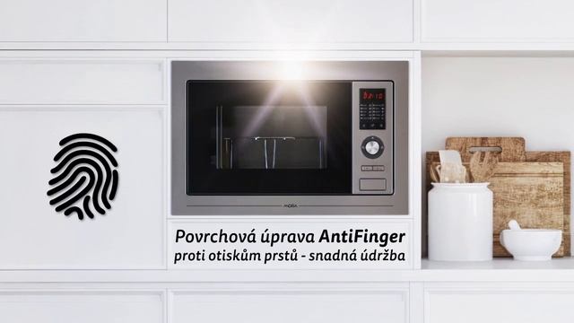 Mikrovlnky MORA - úprava antifinger смотреть онлайн