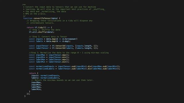 Tensorflow.js Making Predictions from 2D data смотреть онлайн