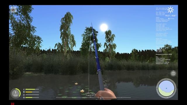 Русская Рыбалка 4. Дневная ловля на поплавок. смотреть онлайн