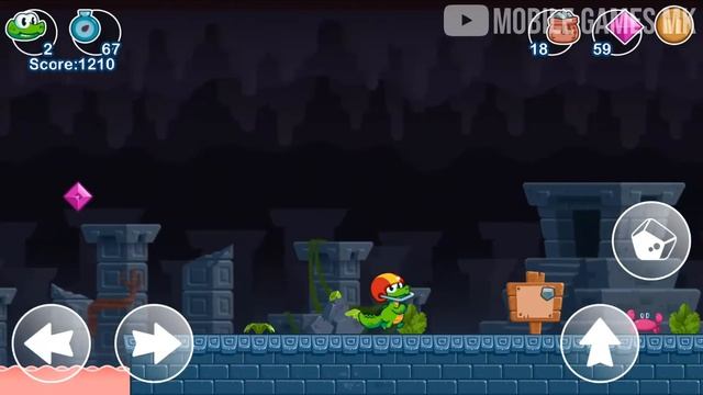 Croc's World World 1 Level 2 Android Gameplay FHD смотреть онлайн