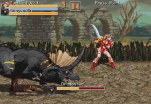 Golden Axe Curse of Death Adder Все боссы (без урона)