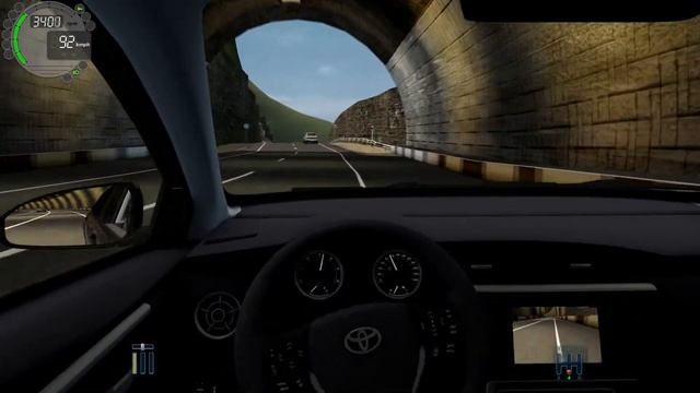 Toyota Corolla - FAST DRIVING - City car driving смотреть онлайн