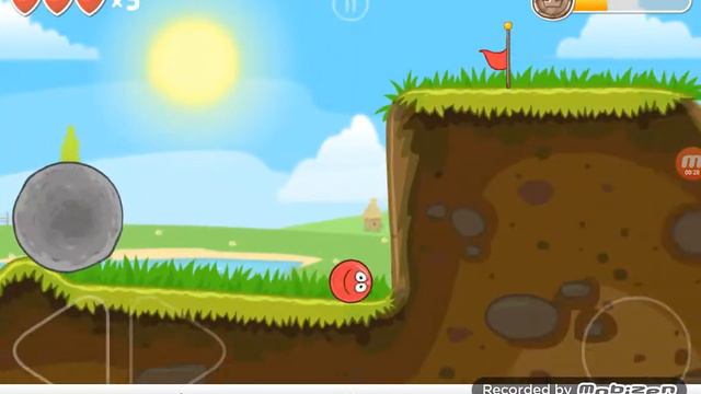 Red ball 4. 3 уровень. Проходим игру. смотреть онлайн