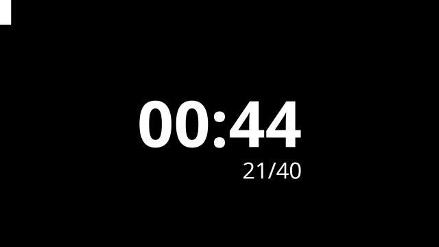 45 Second Interval Timer