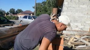 Столбы из кирпича