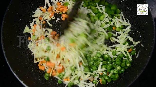 Veg Fried Rice/ Quick Lunchbox Recipe/ Vegetable Fried Rice смотреть онлайн