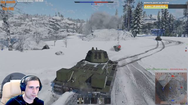 #WarThunder день 19 7.7 бр 5.3 советы+ кач самолетов смотреть онлайн