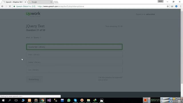 Upwork Jquery test 2017 with 4.15 out 5 top rank 20% смотреть онлайн