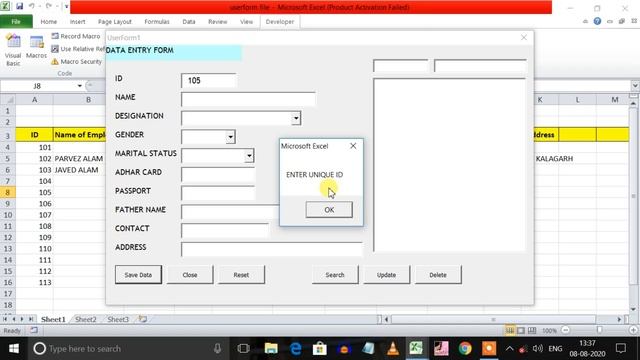 New Advanced USERFORM in Excel VBA | Data ADD | Search |Update | Delete |Searchable Listbox in Hind смотреть онлайн