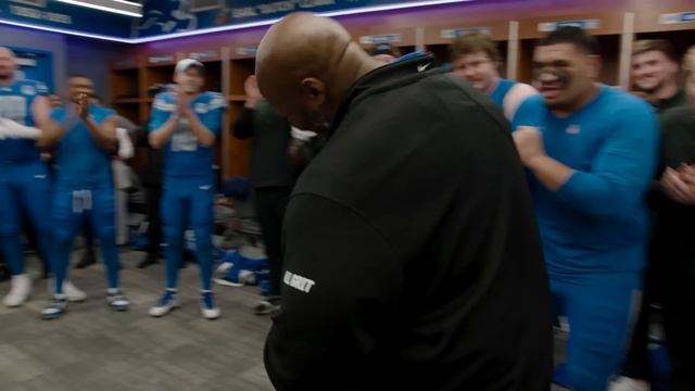 Lions vs. Rams postgame locker room celebration смотреть онлайн