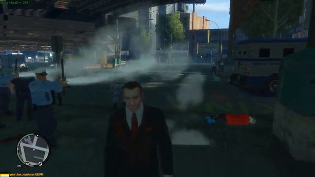 GTA 4 - Жуткий беспредел полиции Либерти-Сити при карантине! смотреть онлайн
