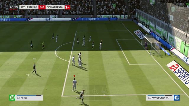 FIFA 19 KARRIEREMODUS # 07 | "BUNDESLIGA-AUFTAKT" | VfL Wolfsburg - Schalke 04 смотреть онлайн