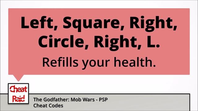The Godfather: Mob Wars Cheat Codes | PSP смотреть онлайн