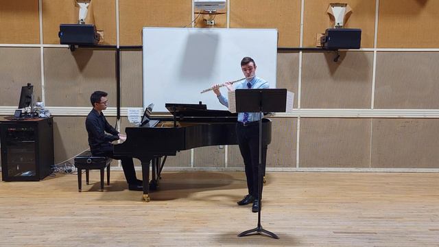 Duo for Flute and Piano by Aaron Copland - Freddie Powell смотреть онлайн