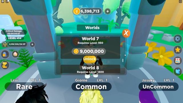 ЧИТЕР! 250 УРОВНЕЙ ЗА 1 КЛИК В СИМУЛЯТОРЕ АНИМЕ АТАКИ! ROBLOX Anime Attack Simulator смотреть онлайн
