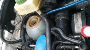 Как убрать воздушну пробку Volkswagen