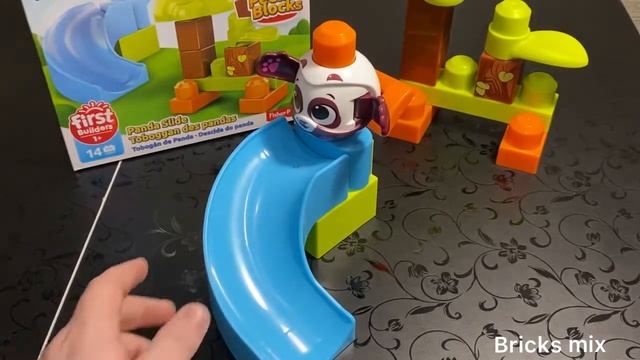 Конструктор Mega Bloks прыгающая панда смотреть онлайн