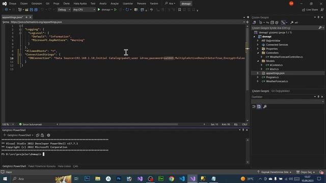visual studio 2022 ile flutter mssql webapi sqlserver dan json veri çekme смотреть онлайн