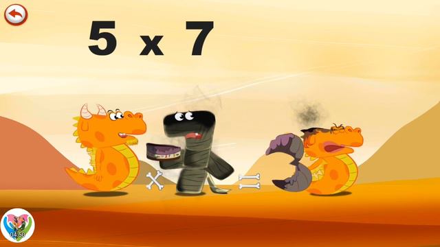 🔢Learning multiplication Numbers - Mathemagics Number 7🔢 смотреть онлайн