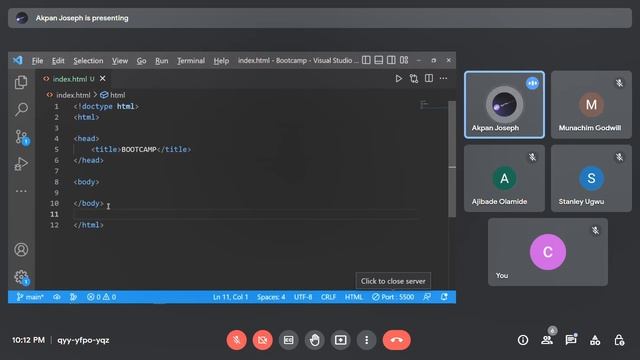 Introduction To HTML And Continuation On Basic Set Ups IDE, GIT смотреть онлайн