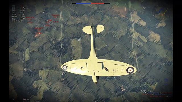 Spitfire Mk.Ia Укротитель полевых мышей, кукурузников) смотреть онлайн