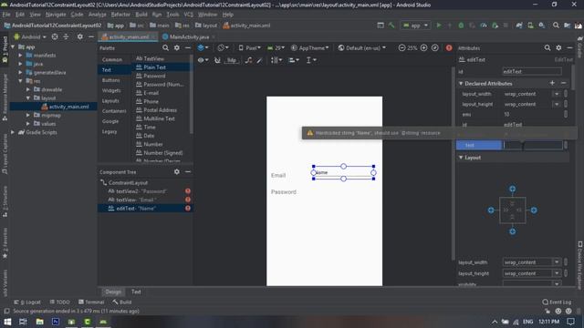 Android Sinhala Tutorial #13 - Constraint Layout Part 02 смотреть онлайн