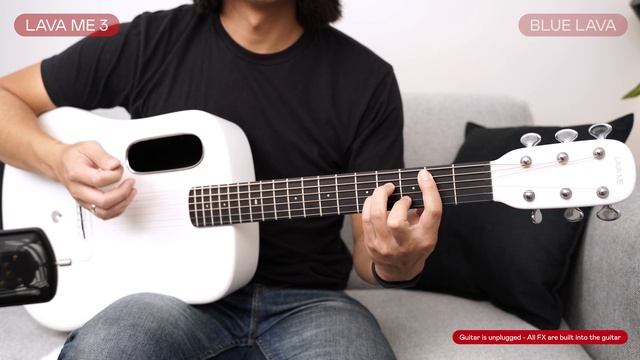 BLUE LAVA vs. LAVA ME 3 Guitar Comparison смотреть онлайн