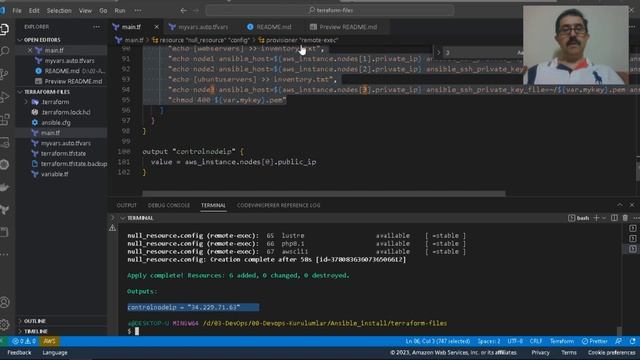 How to Install Ansible with Terraform File Using Visual Studio Code смотреть онлайн