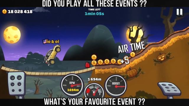 HILL CLIMB RACING 2 ALL EVENTS ✔️ смотреть онлайн