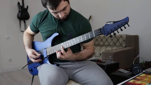 Schecter Banshee GT FR STBLU - РАСПОКОВКА И ЧЕКСАУНД ГИТАРЫ смотреть онлайн