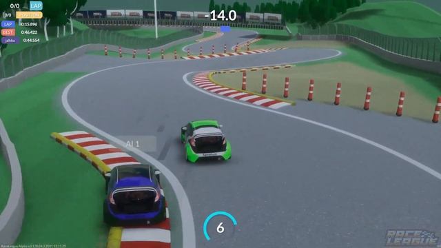 RaceLeague AI Racing смотреть онлайн