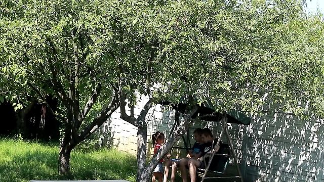 Гуляли в парке. Отдыхаем на даче и жарим куриный шашлык на праздник Петра и Павла. смотреть онлайн