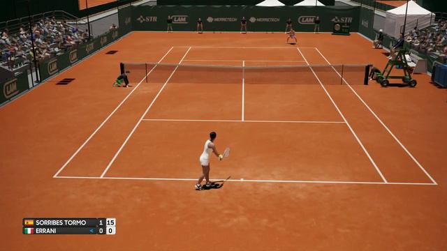 Sara Sorribes Tormo vs Sara Errani - AO International Tennis PS4 Gameplay смотреть онлайн