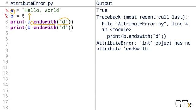 AttributeError (1.3.3.3) смотреть онлайн
